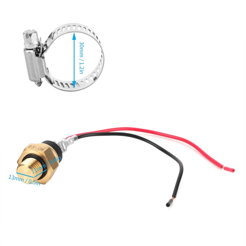 Water Temperature Sensor, Yosoo Thermostat Water Temperature Switch Cooler Coolant