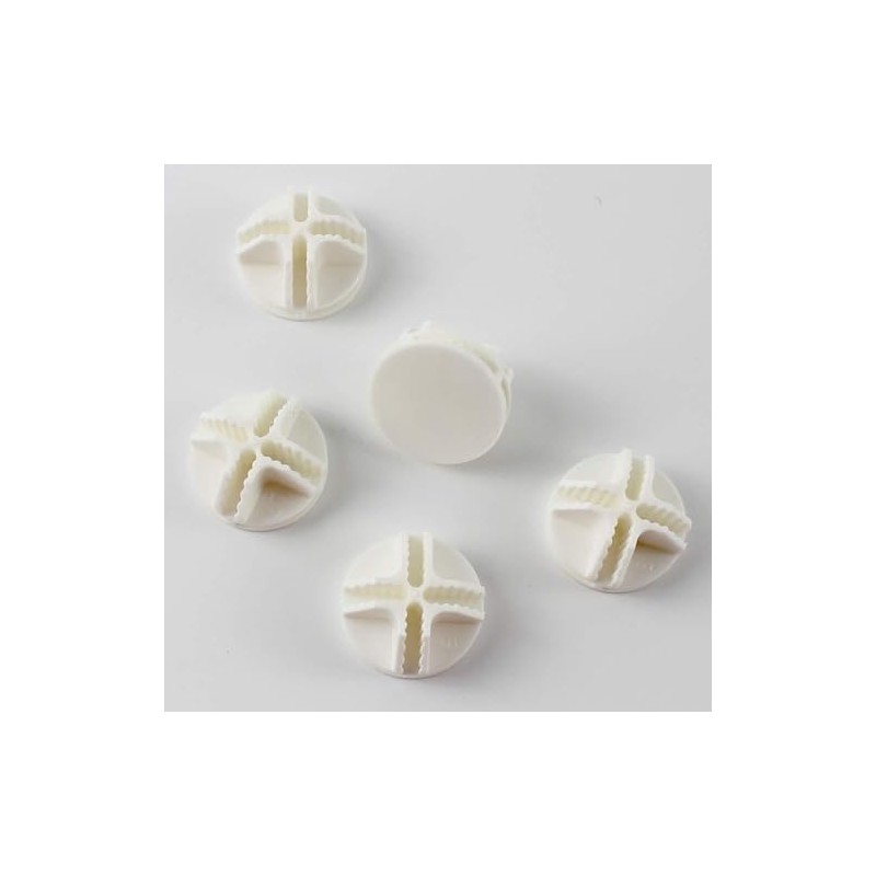 20 Pcs White Wire Cube Connectors Wire Grid Cube Connectors