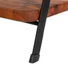 Creative Co-Op Acacia Wood 2-Tier Serving Stand