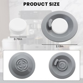 2 Pcs Espresso Cleaning Discs & 10 Pcs Cleaning Tablets Compatible with Ninja Luxe Cafe & Breville Espresso Machines, Espresso Backflush Disc Tablets for ES870XL/BES878BSS/BES880/BES840XL/BES810BSS