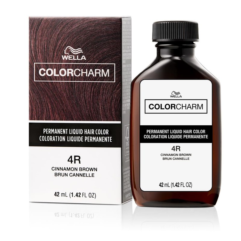 Wella Color Charm Liquid 4r Cinnamon Brown, 1.42 oz.