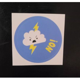 Unbranded scratch and sniff stickers NEW Coconut Scent