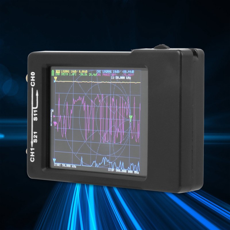 Portable Hand‑Held 2.8in TFT Display Screen Vector Network Analyzer Kit