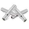 HAUTMEC 4 Way Sillcock Water Key Set 2 Pack, 1/4",