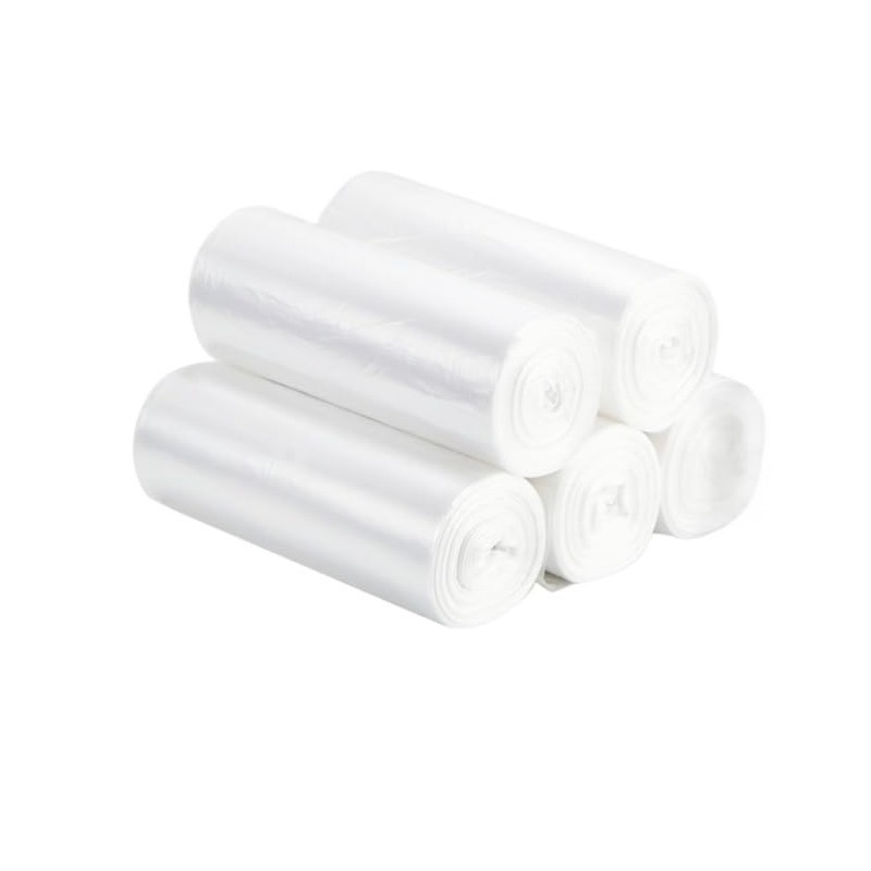 Clear Trash Can Liners 10-15 Gallon Garbage Bags 24'' x