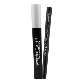 Kit Mascara De Pestañas Waterproof Y Plumin Delineador Bissu                                                                                          