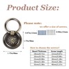 YankMooM Antique Drawer Pulls Bronze Dresser Pull Rings Round Drawer