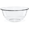 Red Co. 10.5” Dia Round Clear Glass 3 Qt Mixing