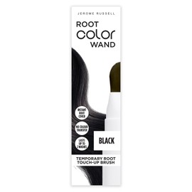 Jerome Russell Root Color Wand in Black | Instant Up To 100% Grey Coverage | Non-Sticky Formula | Long-Lasting Results
