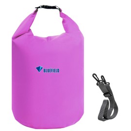Azarxis Dry Bag, Waterproof Bag, Drum Shape, Stuff Bag, Pool Bag, Waterproof Bag for Climbing, Hiking, Kayaking, Boating, Swimming, Spa, Camping, Beach, Fishing, 10L, 20L, 40L, purple, 20L