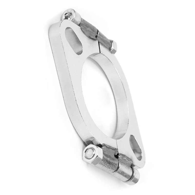 2.5in 63mm Steel Exhaust Flange Flat Oval Split Repair Replacement