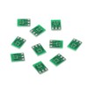 fatteryu 10 Pcs Double-Side SMD SOT23-3 To DIP SIP3 Adapter