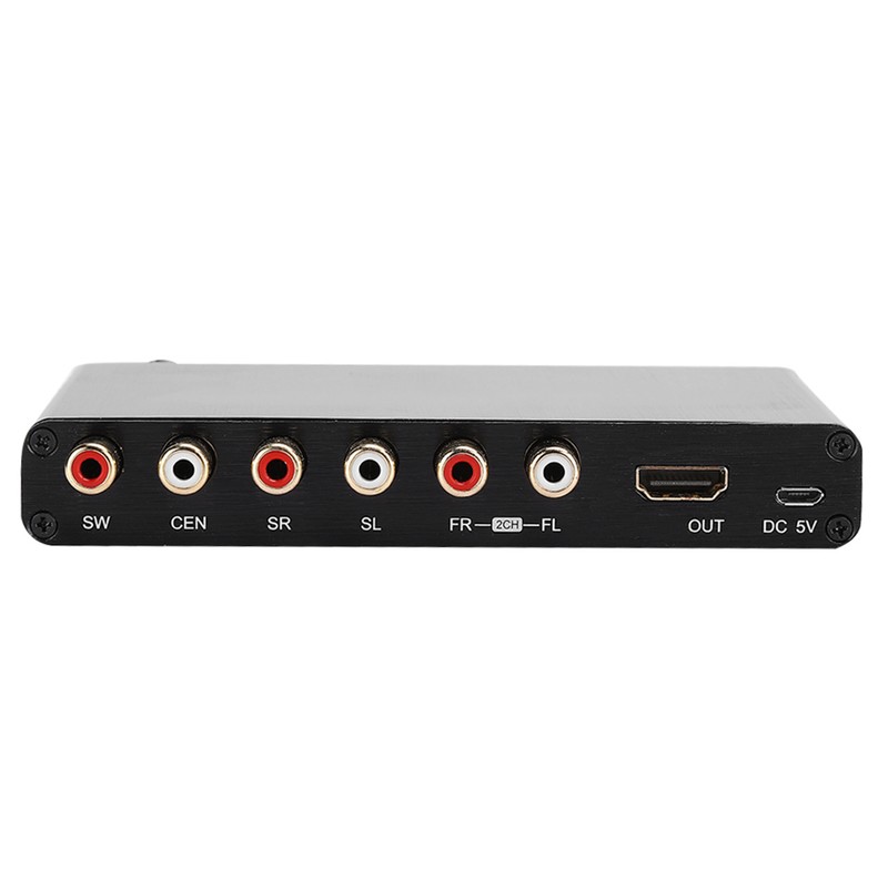 4K 3D HDMI 5.1 to Analog Output Digital Audio Decoder