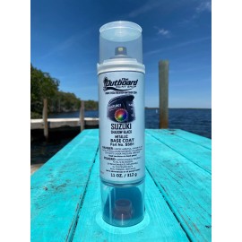 The Outboard Paint Shop Suzuki Shadow Black Metallic Black Spray Can Paint System