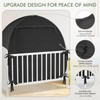 Crib Blackout Tent for Pack N Play, Pop Up Travel