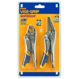 IRWIN Tools VISE-GRIP Locking Pliers Set, Fast Release, 2-Piece (1771884)