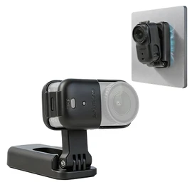 CAPART Foldable Magnetic Mount for DJI OSMO Nano, Vertically Horizonally Adjustable, 360° Rotatable 180° Tiltable, Mini Size Multifunctional Tabletop Wall Pole Car Magnetic Mounting