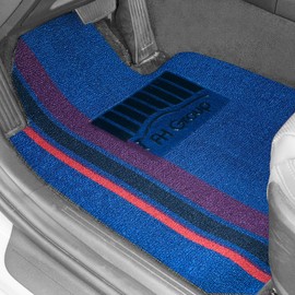 FH Group Car Floor Mats - DIY Set of Rubber Floor Mats for Cars, Trimmable Automotive Floor Mats, All Weather Protectors, Floor Mats for SUVs, Truck Floor Mats Blue