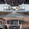 NoBrand Panoramic Rear View Mirror, Wide Angle, Reduced Blind Spot,