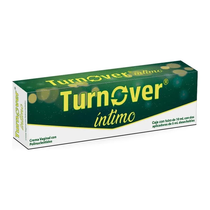 Turnover Íntimo Crema Vaginal Con Polinucleótidos Caja Con 2 Aplicaciones