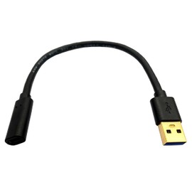 MTUERANC USB A to USB C Cable, USB 3.0 Type A Male to USB 3.0 Type C (USB-C) Female Data & Charging Converter Adapter for Laptop and PC (20cm/8 Inch)