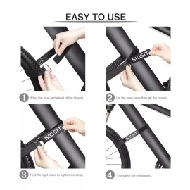 Sigsit Wheel Stabilizer Straps - 2 pairs, 4 ct Brand New