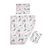 3 piece set Duvet Cover Pillowcase and Fitted Sheet for