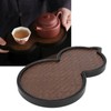 Mat Surface Bamboo Small Tea Tray Tea Plate for Teawares
