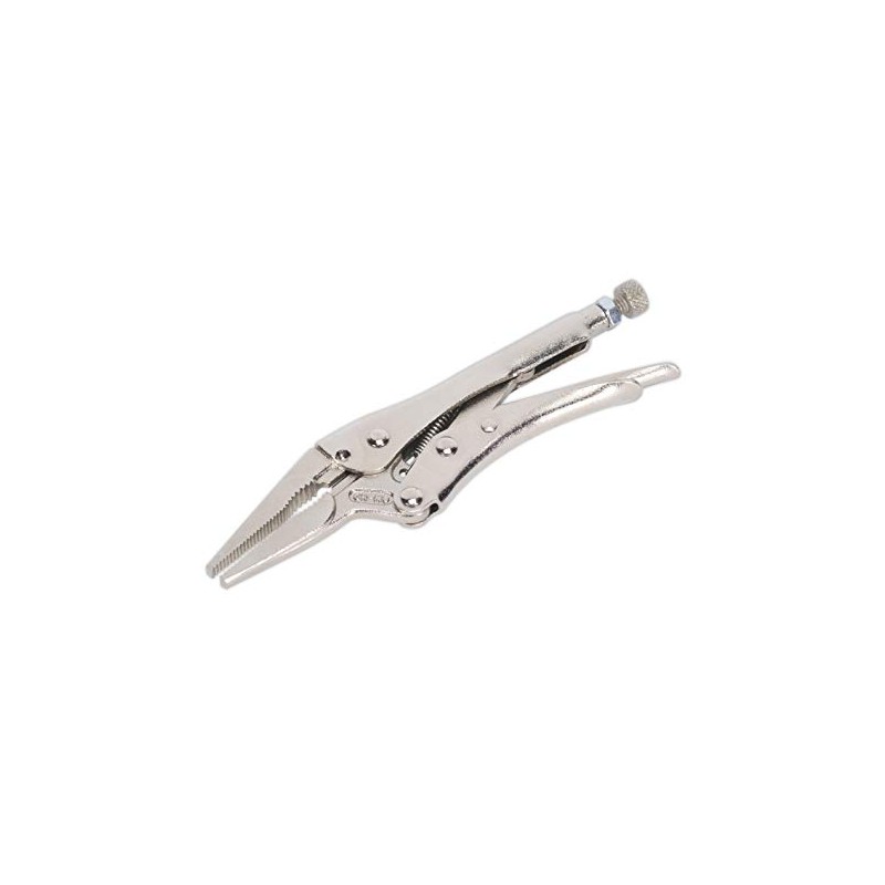 Sealey Ak6824 Locking Pliers Long Nose 170Mm 0-50Mm Capacity