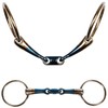 Harry's Horse 41106009/14.5 14.5 Snaffle Bit Double, Sweet Iron, L