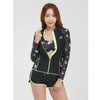 Coogi Women's Rash Guard Soft Beachwear Set 4p 90(L)