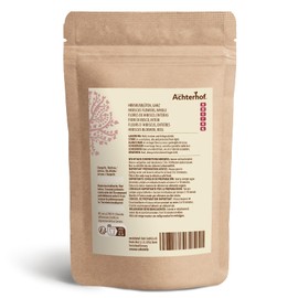 Hibiscus Flowers Whole Dried 250 g | Slightly Sour Fruity Taste | Edible Hibiscus Flower | Sweet Aromatic Hibiscus Tea | Ideal for Salads, Desserts, Cakes, Joguhrts | by Achterhof
