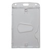 Customcard Ltd® Portrait Vertical Enclosed ID Card Badge Holder x