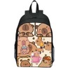 School Capybra Backpack, Children's Capybra School Bags, Cute Capy-bara Shoulder
