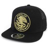 Trendy Apparel Shop City of Mexico Eagle Embroidered Flatbill Trucker