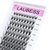 Eyelash Clusters LAUBESS Lash Clusters Individual Lashes Cluster Eyelash Extensions