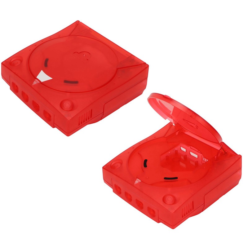 For SEGA Dreamcast DC Translucent Case Retro Video Game Console