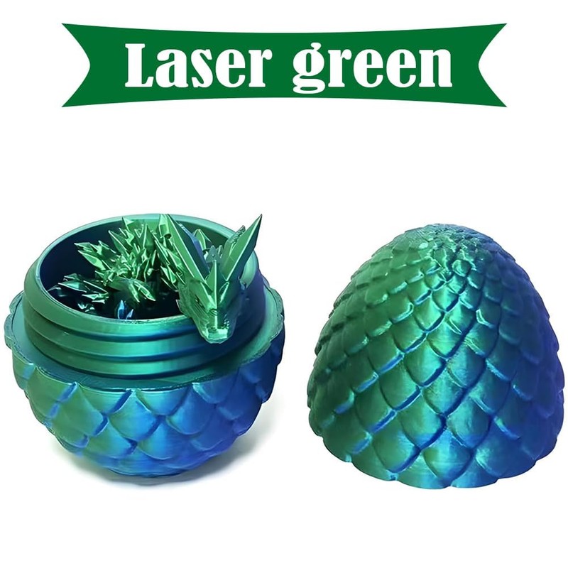 3D Printed Dragon Eggs with Dragon Inside,Easter Gifts for Kids,Easter