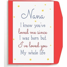 Grandma Mothers Day Card for Nana Mimi Birthday Greeting Card for Mimi Mothers Day Greeting Cards Grandma Nanny Granny Happy Retirement Card Nana Cards from Grandkids