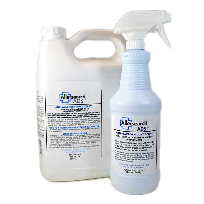 ADS Anti-Allergen Dust Spray 128 oz.