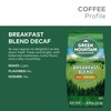 Green Mountain Coffee Roasters Breakfast Blend Decaf, Whole Bean Coffee,