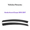 IG Window Visor for Honda Accord Coupe 2013-2017, Rain Guard