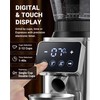 AMZCHEF Coffee Grinder, Coffee Bean Grinder for Home Use with
