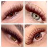 ABONNIE Brown Lash Extensions, Colored Lash Extensions, 0.07 D Curl