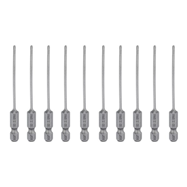 HARFINGTON 10pcs #1 Phillips Screwdriver Bit PH1 1/4" Hex Shank
