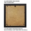 30x30 cm Black Square Photo & Picture Frame Home Decor