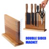 Home Kitchen Magnetic Knife Block Holder Rack Magnetic Stands with