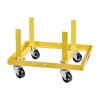 Adjustable 750 Lbs Motor Hoist Dolly Heavy Duty Steel Engine