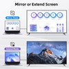 TEKERA Displayport to HDMI Adapter 2 Pack, 4K 30hz, 1080P,