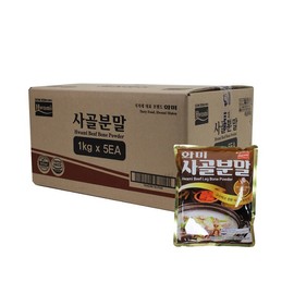 화미 사골분말, 1kg, 1개 Hami Beef Bone Powder, 1kg, 1 Piece
